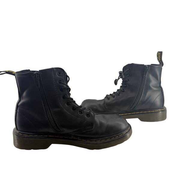 Dr Martens Harper Smooth Leather Lace Up Boots US 3 Iconic - Picture 1 of 9